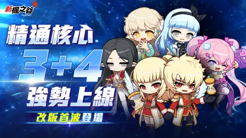 ▲《新楓之谷》「精通核心3+4」強勢上線。（圖／遊戲橘子）