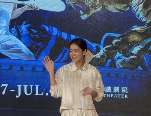 ▲大霈除了主持節目、演舞台劇，下半年還要拍戲，稱與緋聞男友—法國導演哈希德阿米就是保持聯絡，對方也不常在台灣。（圖／記者蘇詠智攝）