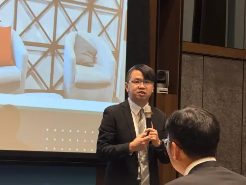 ▲信義集團品牌發展處暨關係企業處副總信泓浚（圖／記者張家瑋攝）