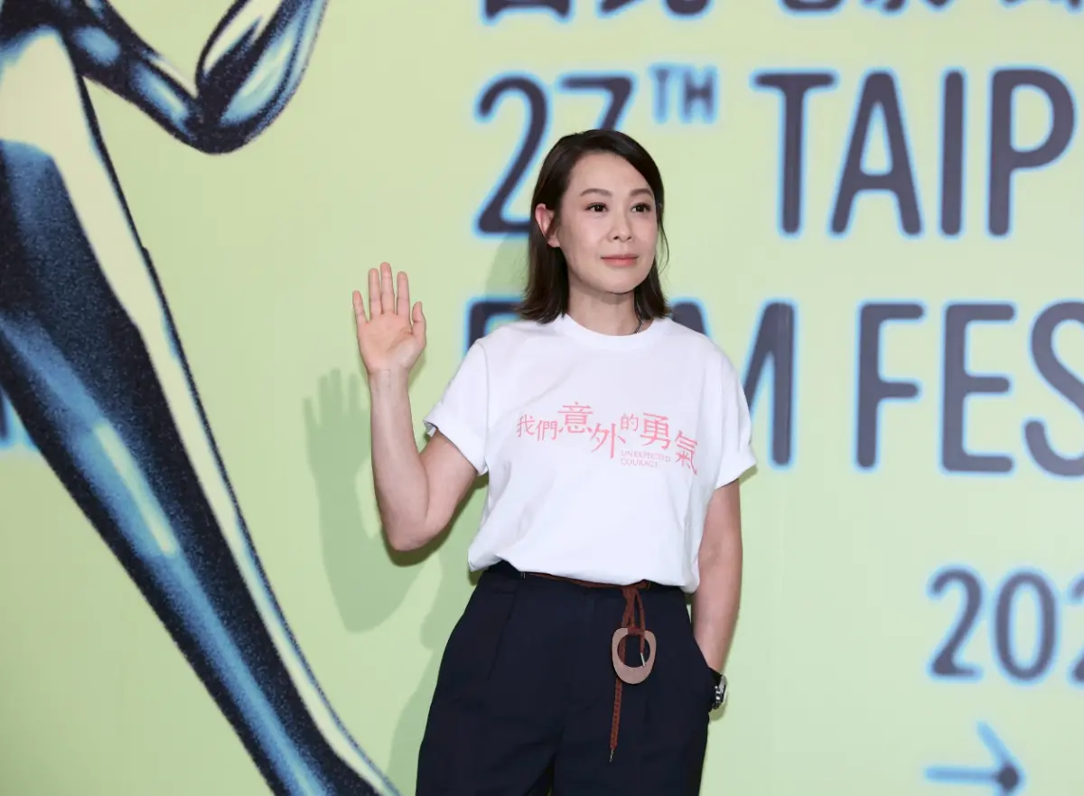 ▲劉若英闊別13年才又演電影長片《我們意外的勇氣》，坦言當演員比做幕後辛苦很多，要注意臉的狀況又要減肥。她執導的影集《忘了我記得》被人稱涉及抄襲美國影集，雖然不願多談，卻承認覺得委屈。（圖／記者嚴俊強攝）