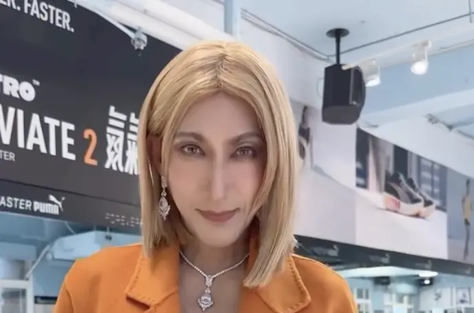 ▲藝人潘若迪（如圖）模仿席琳狄翁造型走紅，不僅本尊親自按讚、邀約共演，更接到17場活動邀約，意外走紅國際。（圖／潘若迪 IG）