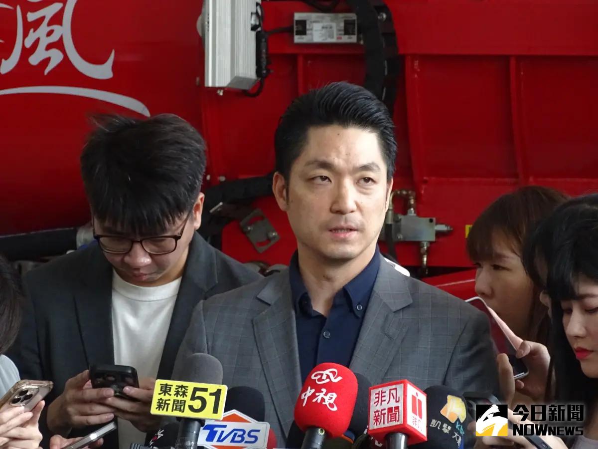 ▲台北市長蔣萬安出席獅子會捐贈北市消防局多功能排煙車捐贈典禮。（圖／記者呂炯昌攝，2025,06.26）