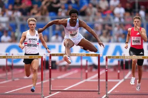 美田徑好手比賽中「巨物突出」成放送事故！本人颯爽回應
