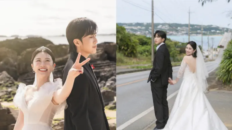 ▲婁峻碩與焦凡凡結婚6個多月,推出首支合作單曲〈Make Sense〉,MV把恩愛漏網鏡頭完整收錄。(圖/伊弗龐金有限公司、想不到音樂工作室提供)