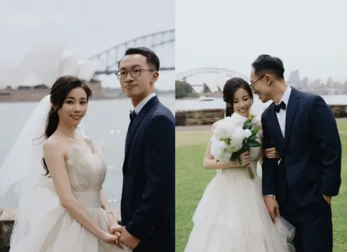 ▲路路公開多張婚紗照，宣布成為人妻。（圖／翻攝自路路IG）