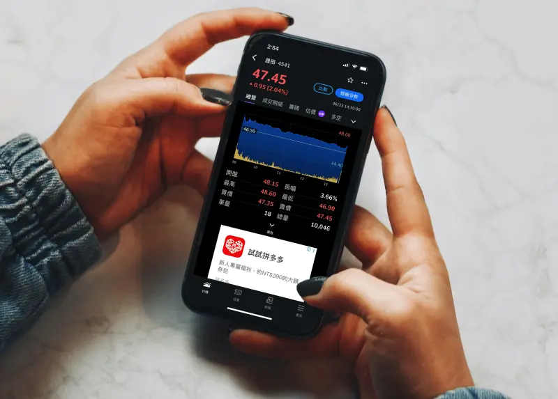 ▲Yahoo股市App公佈第二季「十大爆紅台股榜」、「五大爆紅ETF榜」。（圖╱Yahoo提供）