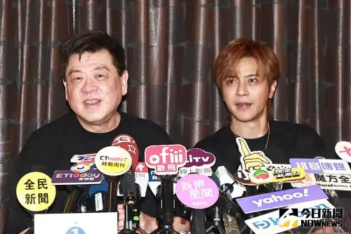 ▲孫德榮、羅志祥（圖／記者葉政勳攝影）