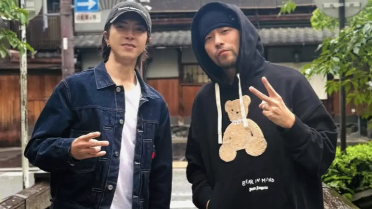 ▲周杰倫（右）與山下智久（左）今（27）日稍早一同從台灣飛至香港，並嗨喊：「香港，我們來了！」恰好正逢周杰倫開唱之際，引起許多粉絲敲碗山下智久擔任嘉賓，掀起不小話題。（圖／翻攝自周杰倫IG）