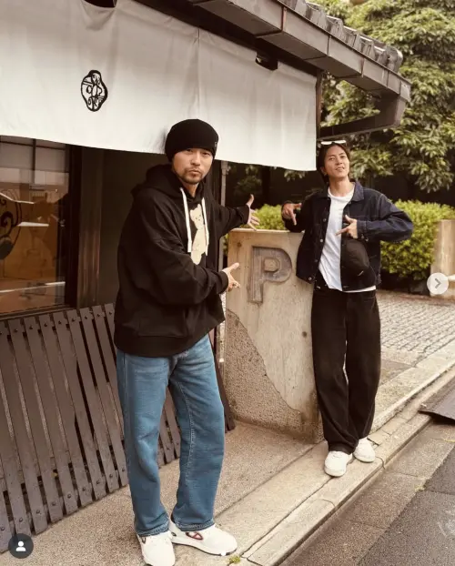 ▲周杰倫、山下智久（圖／翻攝自周杰倫IG）