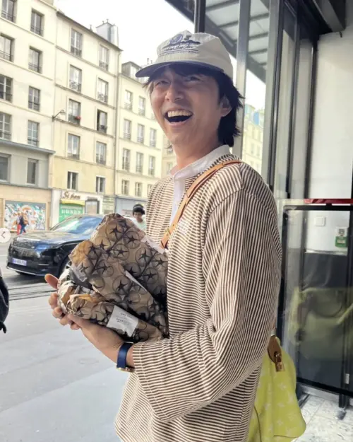 ▲孔劉在巴黎逛超市心情超好。（圖／孔劉IG）