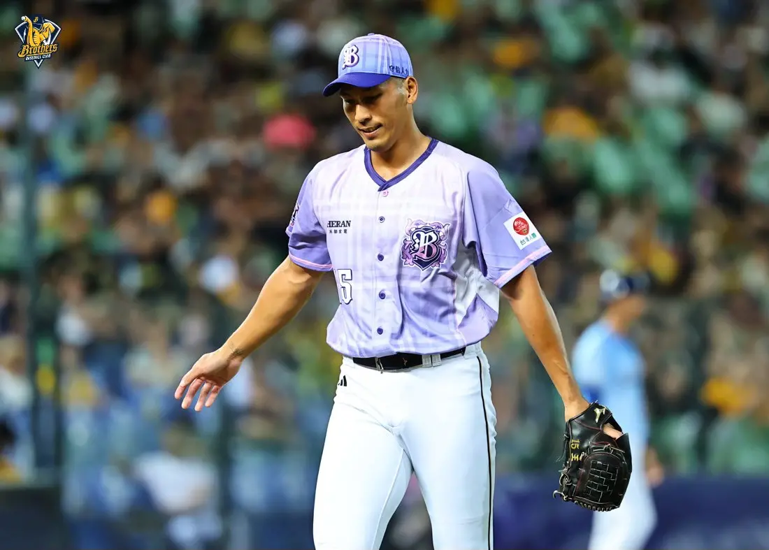 ▲中信兄弟投手王凱程22日中繼1局無失分，後續因壓力釋放而落淚。（圖／中信兄弟提供）