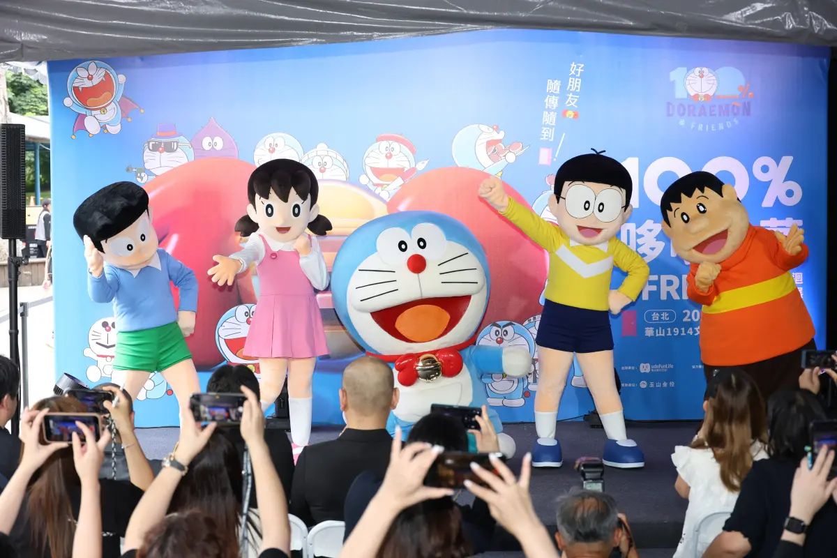 ▲今天9月3日是哆啦A夢的生日，但哆啦A夢是從22世紀來的機器貓，87年後，也就是2112年的今天誕生。（圖／記者陳明安攝）