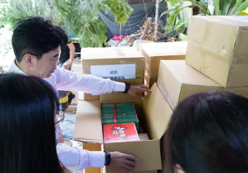 ▲信義房屋短短四天就收到逾2000本民眾愛心書籍。（圖／信義房屋提供）