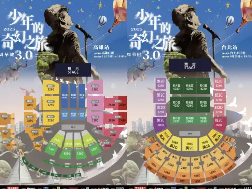 ▲周華健演唱會座位圖。（圖／翻攝自拓元售票系統官網）