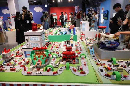 ▲TOMICA小汽車55週年博覽會,TOMICA展覽,小汽車,多美小汽車（圖／記者陳明安攝）