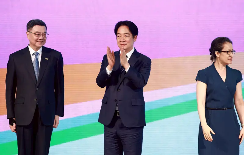 ▲民進黨全代會通過「2026縣市長選舉提名條例」，高雄、台南市長參選人將由初選產生。（圖／記者葉政勳攝，2025.06.28）