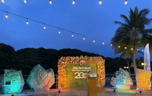 ▲24日慶祝晚宴氛圍熱鬧。（圖／國際中心記者攝）