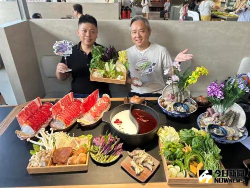 ▲冒香香品牌源起，是好友一場麻將一場夢的成果。冒香香總經理林咏震（左），冒香香執行長廖棨弘（右）。（圖／記者金武鳳攝，2025.6.28)