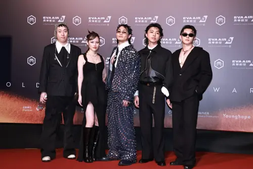 ▲美秀集團日前爆出團員失合，吉他手修齊將暫停工作，但今天仍和團員出席金曲獎。（圖／NOWNEWS攝影中心）