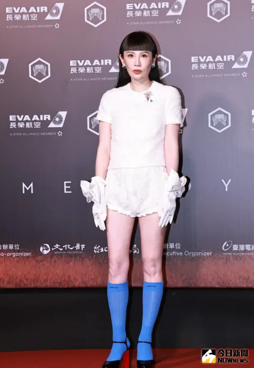 ▲魏如萱的造型很有她的風格。（圖／NOWNEWS攝影中心）