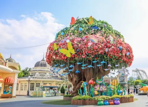 ▲五福旅遊大推台中直飛首爾，愛寶趣韓國5日2萬900元起，旅展第二人減3,000元，圖為愛寶樂園。（圖／五福旅遊提供）