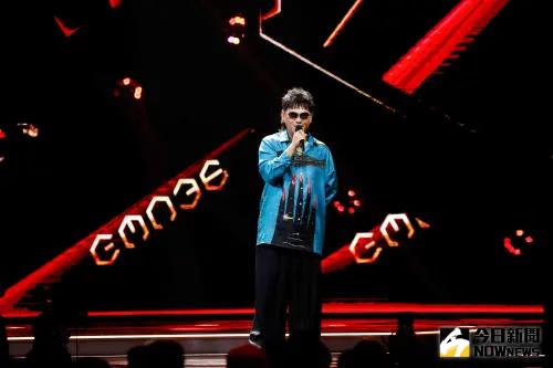 ▲桑布伊搞笑嘲諷其他入圍者，「等下會有很多人沒得獎。」（圖／NOWNEWS攝影中心）