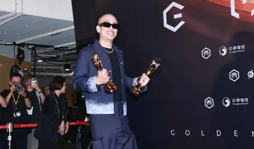 饒舌歌手呂士軒獲得2025金曲獎最佳華語男歌手。(圖/NOWNEWS攝影中心) ▲饒舌歌手呂士軒獲得2025金曲獎最佳華語男歌手。(圖/NOWNEWS攝影中心)