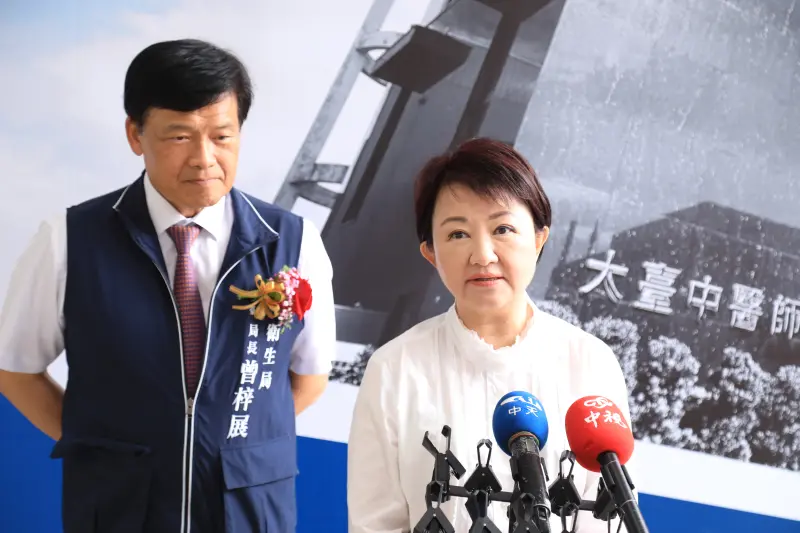 ▲盧秀燕呼籲執政黨應該少政治多民生、關注民生疾苦。（圖／台中市政府提供，2025.06.29）