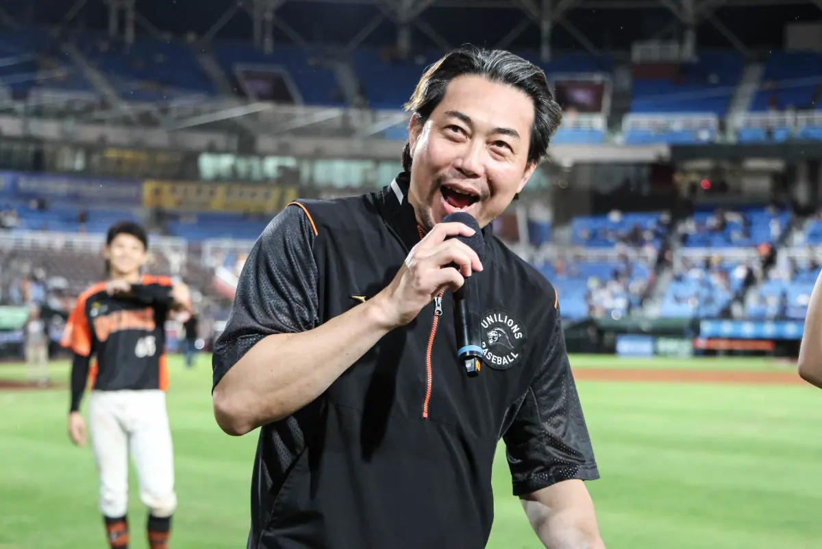 ▲統一獅總教練林岳平奪得上半季冠軍3連霸後，賽後談到本季球隊表現，表示一切真的很不容易，並分享下半季拚冠關鍵就是牛棚得更穩定，但本屆首輪選進的曾偉喆還沒簽約，也非即戰力考量。（圖／記者朱永強攝 ,2025.06.29）