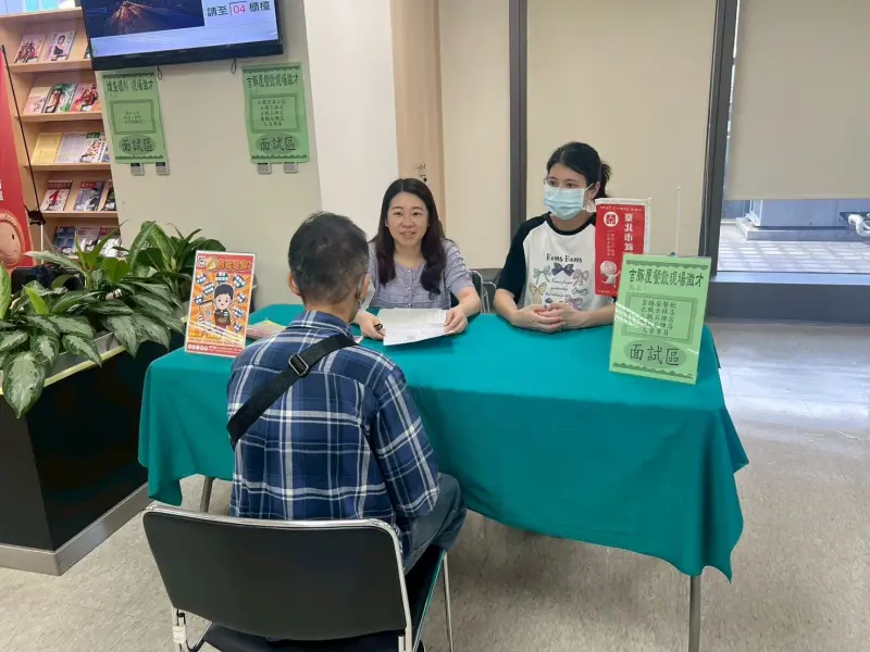 ▲北市徵才活動開跑，高薪7萬、時薪450元職缺都有（圖／北市勞動局）