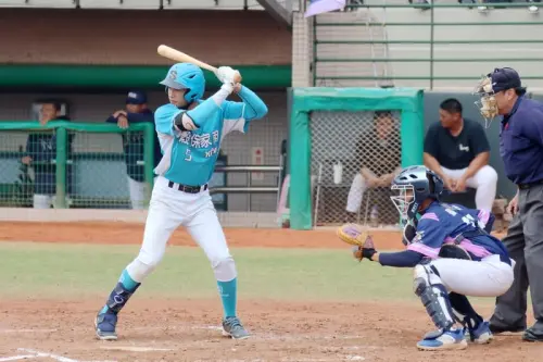 ▲穀保家商的「工具人」蔡琞傑。圖片來源：中華民國學生棒球運動聯盟