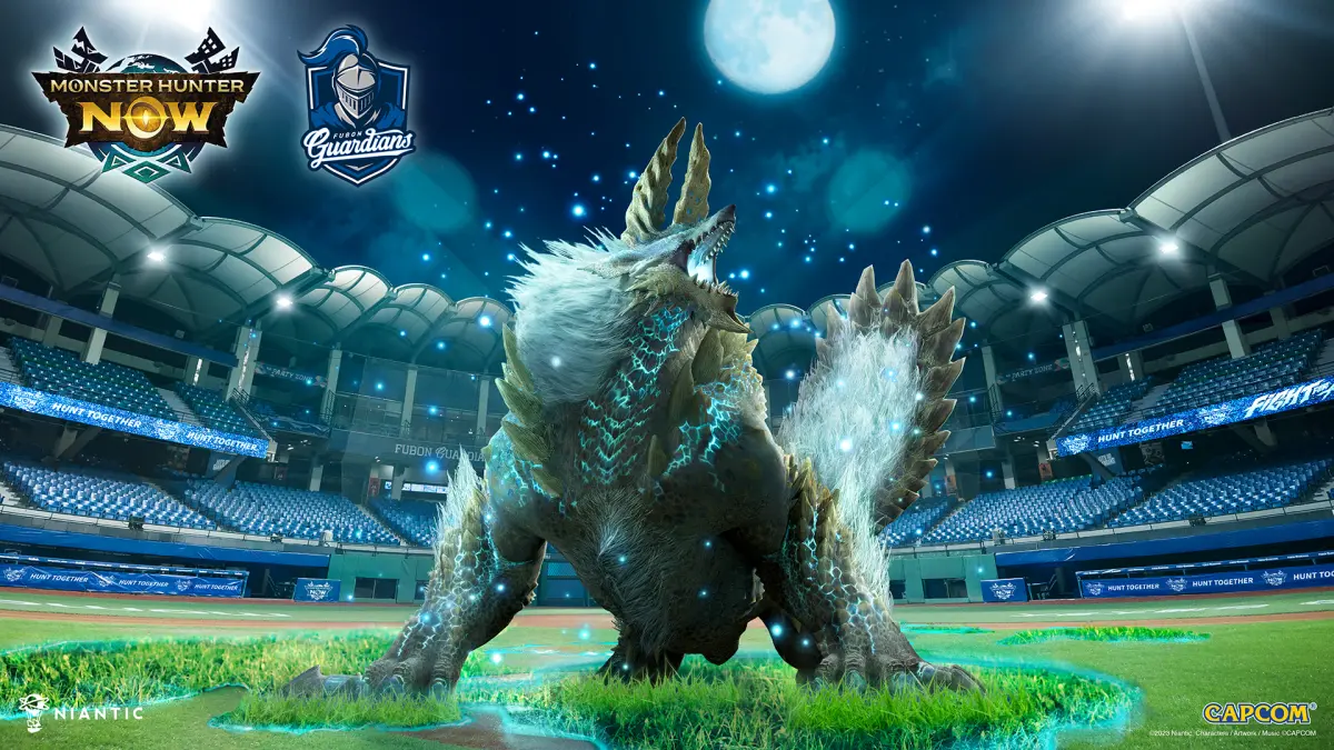 ▲富邦悍將「熱力製造所」主題日7月12、13日登場，與人氣手機遊戲《Monster Hunter Now》再度攜手合作，跨界聯動內容全面升級，一起來到新莊城堡來場精彩的狩獵！此外更邀請到韓國新世代嘻哈女團 「YOUNG POSSE」擔任開球嘉賓，也會進行賽後演唱。（圖／富邦悍將提供）