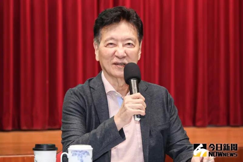 ▲前中廣董事長趙少康痛批，徐國勇對台灣歷史的詮釋完全扭曲，誰當亡國奴還沾沾自喜？（圖／記者朱永強攝）