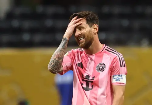 足球／梅西右腿肌肉拉傷！暫無回歸時間表　邁阿密國際曝傷勢情況
