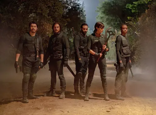 ▲Netflix奇幻動作片《不死軍團2》（The Old Guard 2）將在7月2日上架，由奧斯卡影后莎莉賽隆再度領銜主演。（圖／Netflix提供）