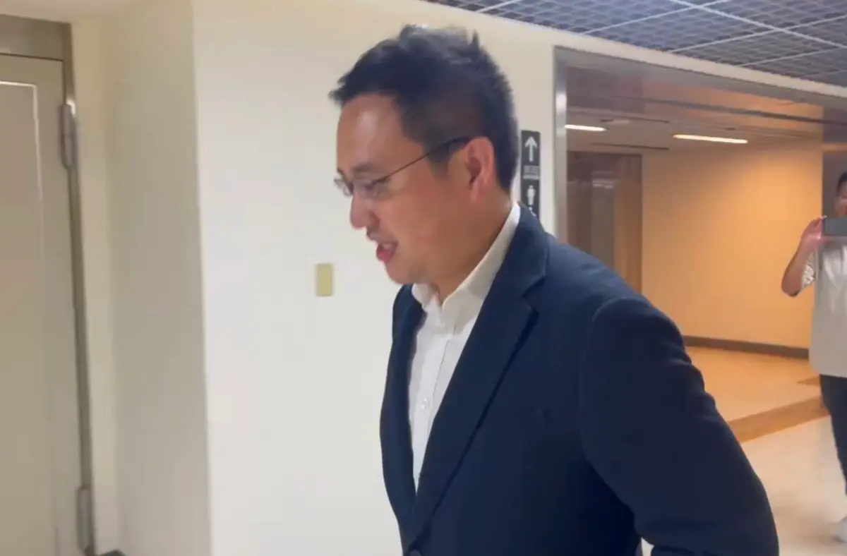 ▲民進黨北市議員趙怡翔傳7月辭議員轉戰國安會，他今被媒體追問仍僅強調目前議會工作優先。（圖／翻攝畫面，2025.06.30）