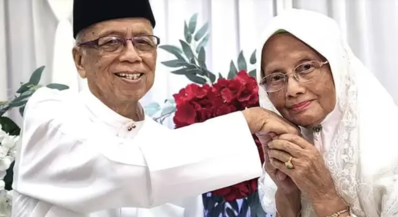 ▲馬來西亞一對分開50年的老同學，近期重逢並共結連理。（圖／翻攝自陽光日報）