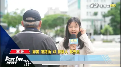 ▲影片中飾演記者的警員范詩函，假日則會化身為騎警隊員。(圖／高市警局交通大隊提供)