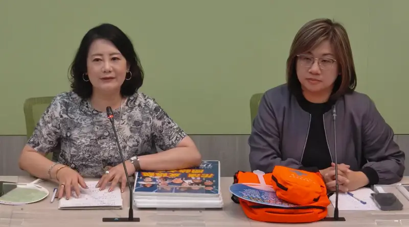 ▲彭振聲妻子傳出墜樓，吳思瑤表示，民進團表達無限哀悼。（圖／民進黨團臉書）