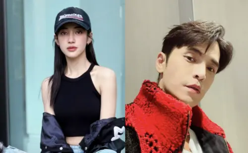 ▲夏宇禾（左）和Gino（右）的感情讓人霧裡看花。（圖／翻攝自IG gino.t、lulu_820722）