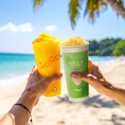 ▲CoCo買一送一，7月暑假「芒果冰沙49元」開喝。（圖／CoCo都可提供）