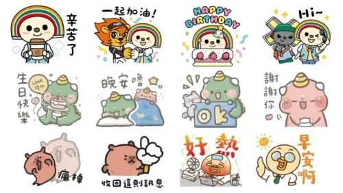 LINE貼圖27組免費下載！可愛OPEN將一鍵打包　小水豚早安圖來了
