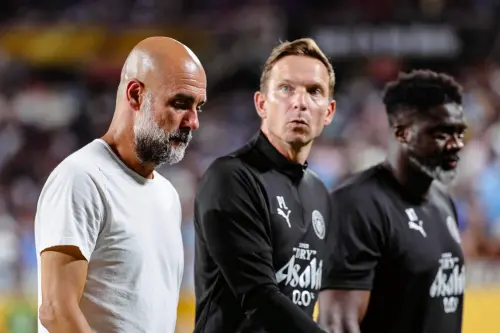 曼城Pep Guardiola。(圖/美聯社/達志影像) ▲曼城Pep Guardiola。(圖/美聯社/達志影像)