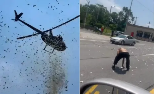 美國底特律「鈔票雨」從天而降！背後原因令人暖心
