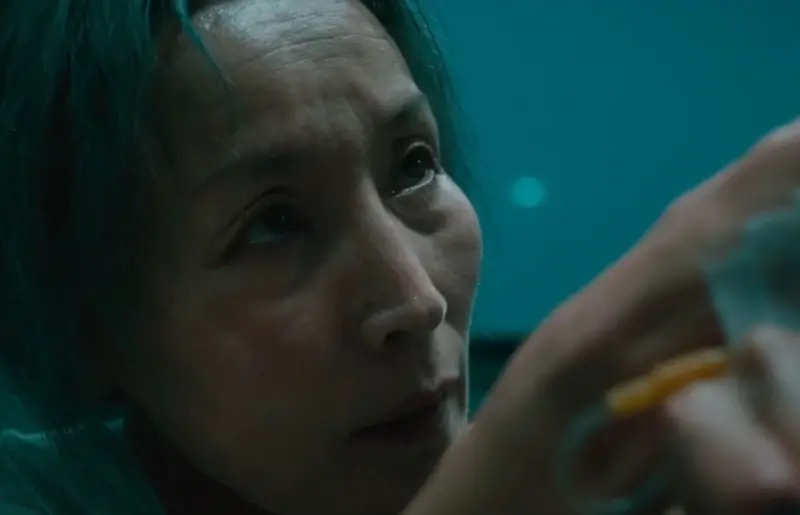 ▲李慧英在《聖母殺手》飾演「銀髮女殺手」，她坦言活到了62歲，從未打過肉毒桿菌，以真實樣貌面對觀眾。（圖／鴻聯國際）