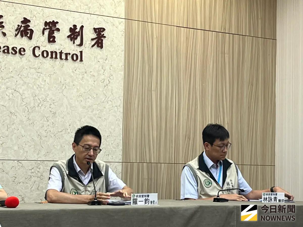▲疾管署防疫記者會，說明M痘疫情。（圖／記者張乃文攝）