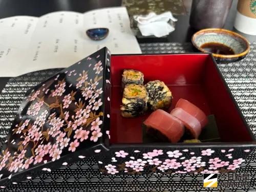 ▲  鰭真進駐清新溫泉飯店， 結合山林美景、溫泉與極致味蕾饗宴，為台中高端餐飲市場注入新亮點。 （圖／記者金武鳳攝，2025.7.1)