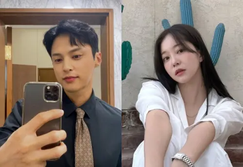 南韓演員尹善宇(左)於今(1)日宣布即將在10月與演員金佳恩(右)結婚,再度誕生一對演員夫妻。(圖/尹善宇IG、金佳恩IG) ▲南韓演員尹善宇(左)於今(1)日宣布即將在10月與演員金佳恩(右)結婚,再度誕生一對演員夫妻。(圖/尹善宇IG、金佳恩IG)