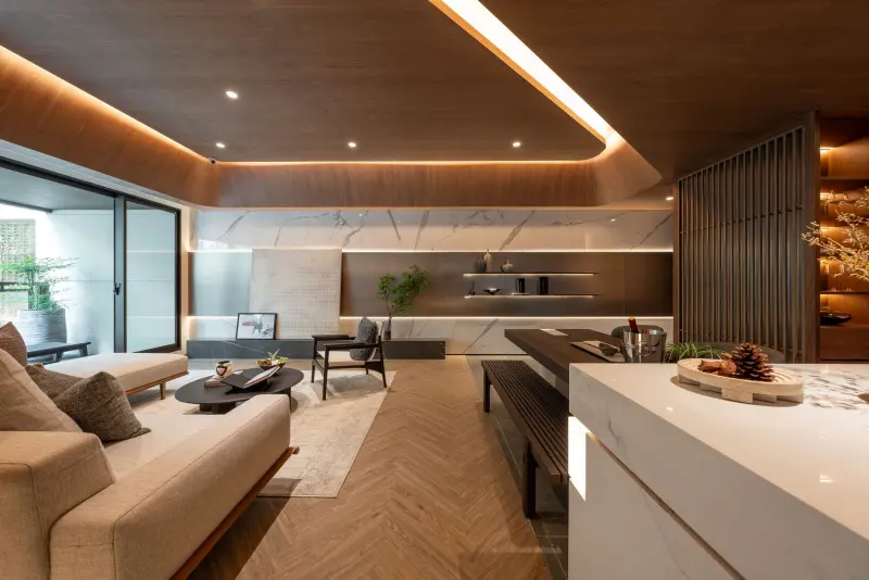 ▲「德運安和」規劃50坪、65坪與合併戶130坪的大安宅邸，滿足大安區在地客群「家族共居兼顧傳承」的需求。（圖／業者提供）