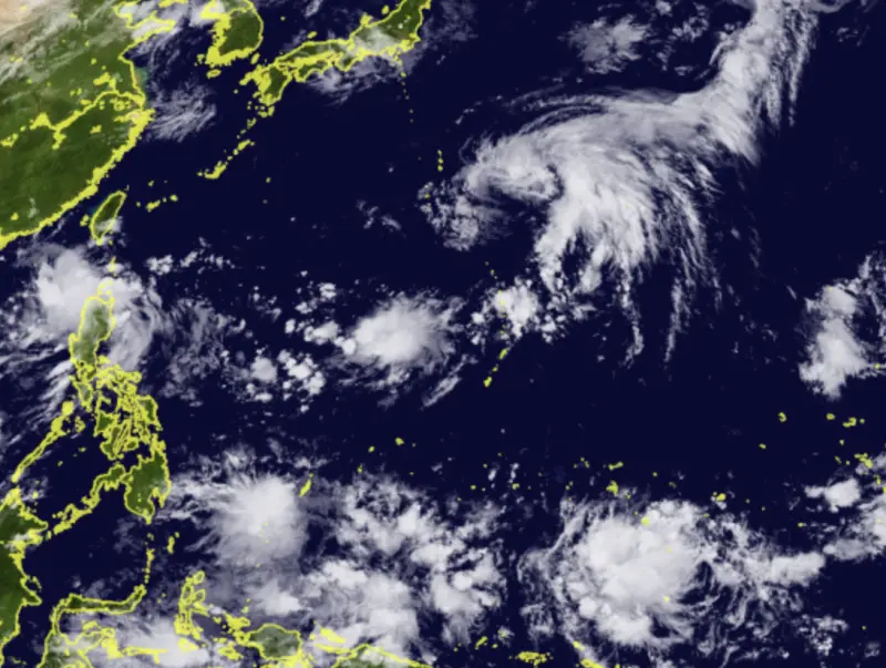▲台灣未來一週要注意颱風發展情況，包括日本東南方、菲律賓東方，都可能有颱風生成。（圖／翻攝向日葵8號衛星）